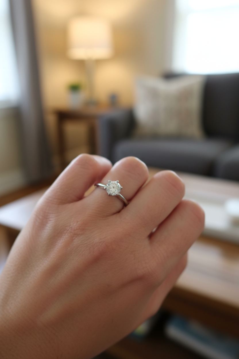 Hamilton Solitaire Ring