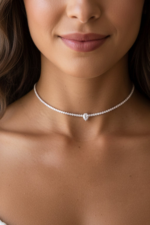 Queen Street Pear Drop Necklace